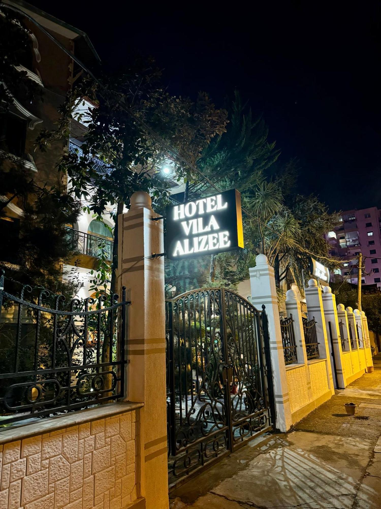 Vila Alizee Hotel Tirana Exterior foto